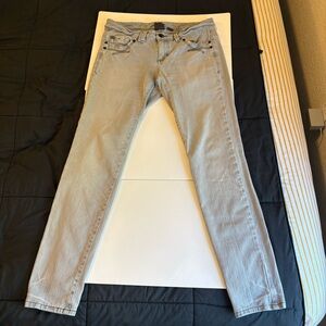 Armani Exchange Grey Stretch‎ Jeans Women’s Size 8